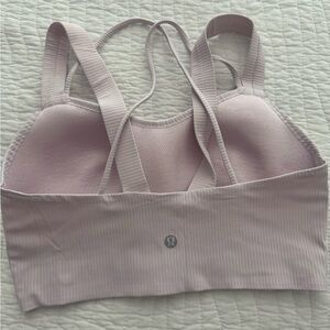 lululemon athletica Light Pink Strappy Sports Bra
